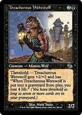 Judgment Treacherous Werewolf x4 Magic The Gathering NM