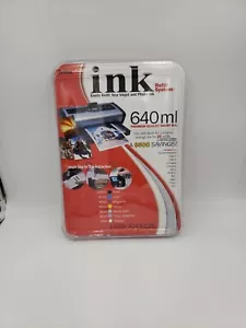 IMS Ink Refill System 640ml Premium Quality Inkjet Ink HP-Epson-Canon-Lexmark+ - Picture 1 of 3