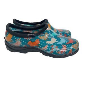 Sluggers Womens Size 8 Clogs Waterproof Comfort Shoe Slip On Garden Yard Rain
