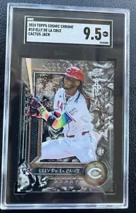 2024 TOPPS CROMO CACTUS JACK TRAVIS SCOTT #18 ELLY DE LA CRUZ RC SP SGC 9,5 - Imagen 1 de 2
