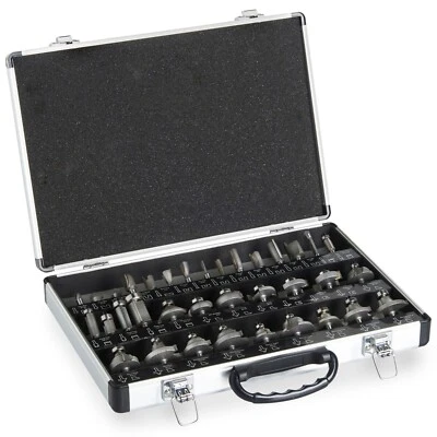 35Pcs Router Bits Set - VonHaus Tungsten Carbide Tipped Router Bit Accessories - Image 1 of 4