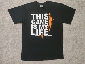 Jerzees Black Short Sleeve T-Shirt Size Medium 100% Cotton - Picture 1 of 4