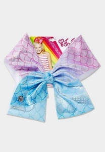 HUGE! NWT Justice Exclusive Ombre Mermaid JoJo Siwa Hair Bow Dance Gymnastics - Picture 1 of 1