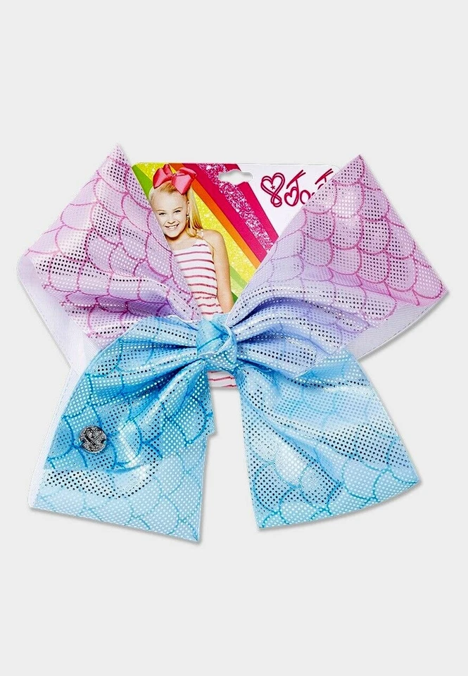 HUGE! NWT Justice Exclusive Ombre Mermaid JoJo Siwa Hair Bow Dance Gymnastics - Image 1 of 1