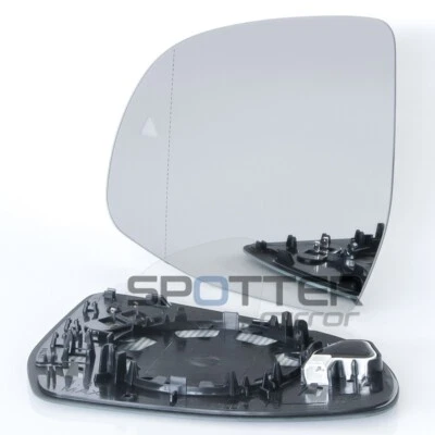 Mirror Glass for BMW X3 X4 X5 X6 2015-2025 fits Driver Left Side with BSM - Image 1 of 3