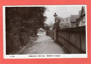 Wimbledon the Hill Monkeys Parade London RP pc usado antes de 1912 Hutchinson Ref S112 - Imagen 1 de 1