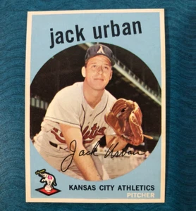 Jack de tarjetas de béisbol Topps 1959 Urban #18 (nuevo en serie) - Imagen 1 de 2