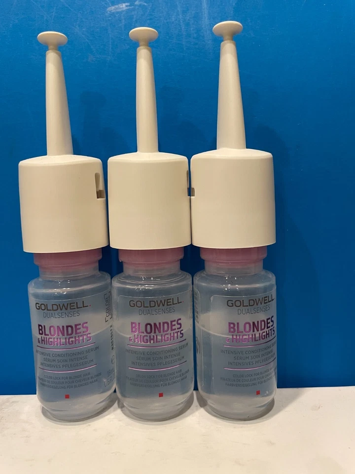 Suero acondicionador intensivo Goldwell Dualsenses Blondes & Highlights 0,6 oz Foto 1 de 1