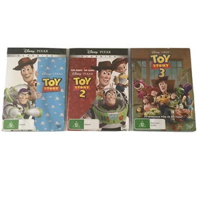 Toy Story 1 2 & 3 (Region 4 DVD Set) DISNEY PIXAR - Picture 1 of 7