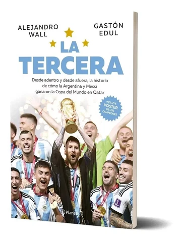 FIFA WORLD CUP QATAR 2022 - LA TERCERA - Soccer Book + Poster - Argentina Cover