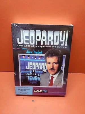 Vintage GameTek Jeopardy (PC, 1993) Factory Sealed - Image 1 of 4
