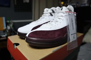 Size 11 - Jordan 12 Retro SP x A Ma Maniere Mid White W - Picture 1 of 6