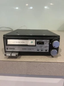 Vintage Clarion Car Stereo Cassette Auto Reverse Ford Holden Valiant - Untested - Picture 1 of 9