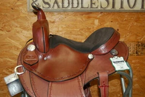 14" GW CRATE SADDLE MADE IN BRYANT ALABAMA - Picture 1 of 10