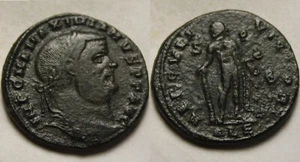 Maximianus Herculius Rare genuine Ancient Roman coin Alexandria SPB Hercules - Picture 1 of 4