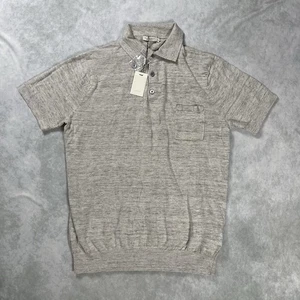 Suitsupply Men’s Linen Cotton Sweater Polo Shirt Size M - Picture 1 of 11