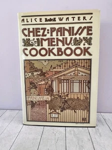 Chez Panisse Menu Cookbook Farm to Table Cooking Restaurant Alice Waters 1982 HC - Bild 1 von 6
