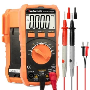 Digital Multimeter Tester Voltage Meter TRMS 6000 Counts Ohm Amp Volt Meter A... - Picture 1 of 7