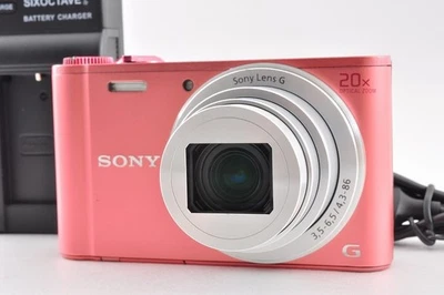 [Multilingual] Sony Cyber-shot DSC-WX350 Pink Compact Digital Camera From Japan - Image 1 of 4