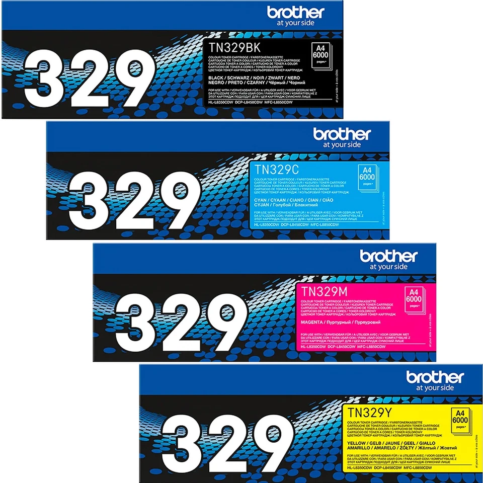 Original Brother TN329 für DCP-L 8450 CDW HL-L 8350 CDW CDWT MFC-L 8600 8850 CDW - Bild 1 von 1