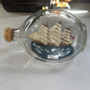 Cutty Sark Segelschiff in einer Haig&Haig Grübchenflasche Made in England 6" York - Bild 1 von 5