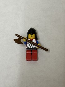 LEGO Castle Black Knight Scale Mail Axe Shield cas164 1891 1888 Minifigure