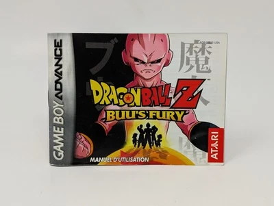 Dragon Ball Z Buu's Fury Game Boy Advance GBA Manual Only - French Manual - Image 1 of 2