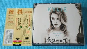 KYLIE MINOGUE CD+3" CDS Let's Get To It 1st Press 1991 OOP Japan OBI ALCB-406 - Picture 1 of 6