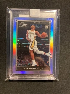 2019-20 Panini One and One #107 Zion Williamson RC Silver 28/99 - Picture 1 of 3