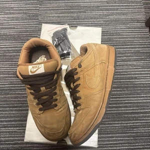 NIKE Men 10.5US Sb Dunk Low Carhartt Shale - Picture 1 of 6