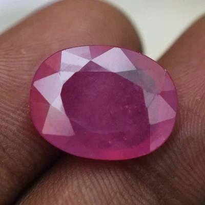 9.90 CT Natural Pink Ruby Untreated Oval Cut Certified Burma Gem Rare Find - Image 1 of 4