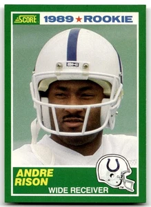 1989 Score #272 Andre Rison Indianapolis Colts RC MINT!! NO RESERVE! - Picture 1 of 2