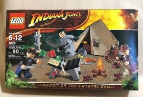 LEGO Indiana Jones Jungle Duel 7624 In 2008 New Retired
