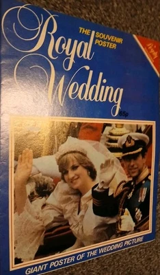 Souvenir Royal Wedding GIANT A1 POSTER Magazine - Image 1 of 4