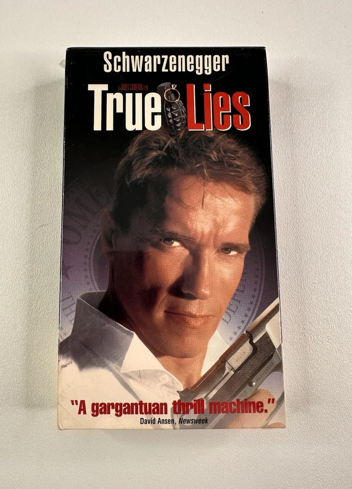 True Lies VHS 1995 - Arnold Schwarzenegger - NEW SEALED - Image 1 of 4