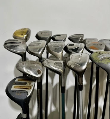 Venta al por mayor lote de 25 palos de golf - para diestros - maderas de calle surtidas Foto 1 de 4
