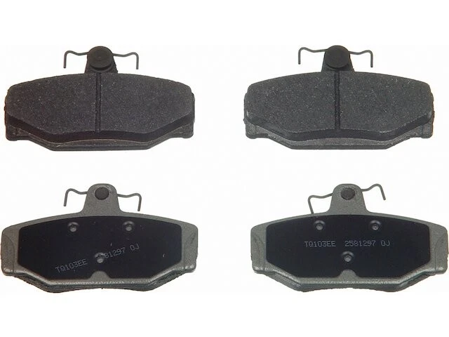 Juego de pastillas de freno trasero para 1991-1993, 1995 Volvo 940 1992 GF984XB Foto 1 de 1