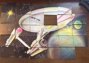 1975 Morris National Sales Star Trek Stickers Puzzle Backs Near Set (27/30) - Picture 1 of 2