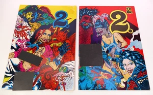 2 & 2,² Underground Comics - Komplettsatz - ungelesen Erstdruck Comix - Bild 1 von 23