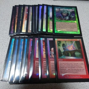 MTG Torment Commons Uncommons 20 Foil Cards Old Frame Good Condition - Picture 1 of 6
