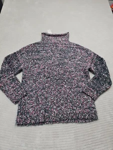 Loft Sweater Womens XL Fuzzy Mohair Turtleneck New - Picture 1 of 7