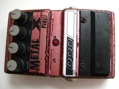 Pedal efecto distorsión para guitarra vintage DOD FX70 Metal X Foto 1 de 4