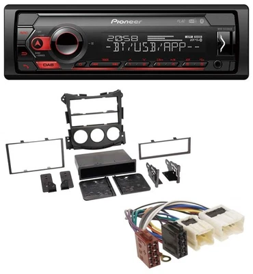 Pioneer MP3 USB DAB Bluetooth Autoradio für Nissan 370Z (ab 2009) - Bild 1 von 4