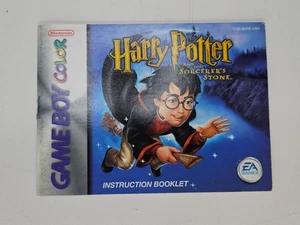 Harry Potter and The Sorcerer's Stone Game Boy Color Instruction Manual - Picture 1 of 3
