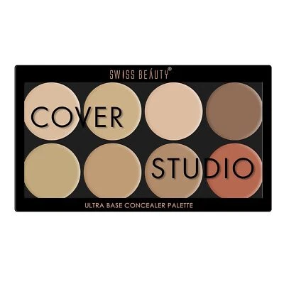Swiss Beauty Ultra Base Concealer Palette, Shade 02 For Face Makeup 19gm - Image 1 of 4