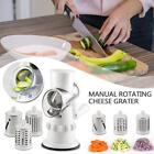 Manual Rotary Cheese Grater For Vegetable Cutter Potato Kitche.. Chopper F4b3