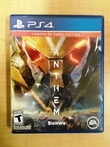 PLAYSTATION PS4 ANTHEM BIOWARE EA W/ LEGION OF DAWN CASE NO CODES PREOWNED - Picture 1 of 2