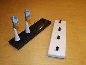 Zahnbürstenhalter, 4 Bürsten, Silk´n SonicSmile ,Corian ,eigene Herstellung  - Bild 1 von 63