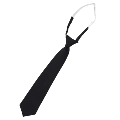 Mujeres Sólido 7CM Ajustado Elástico Elastizado Corbata Uniforme Escolar Formal Fiesta Corbata Foto 1 de 4