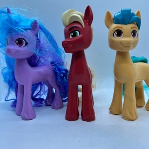 3 My Little Pony G5 6,5" Deputy Sprout Anhängerkupplung Wegbereiter Izzy Moonblow Jungen - Bild 1 von 15